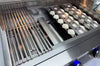 5 Burner Premium Gas Grill with Rear Burner and Built-in Lighting System