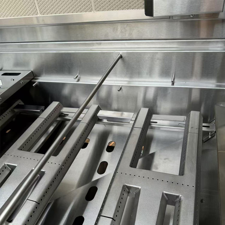 Professional 42-Inch 4 Burner Built-In Gas Grill With Rear Infrared Burner