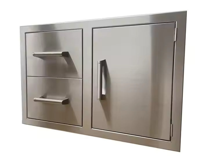 Access Door & Double Drawer Combo