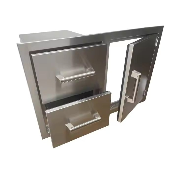 Access Door & Double Drawer Combo