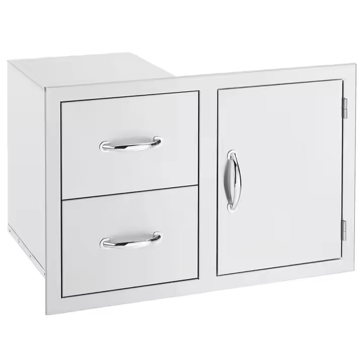 Access Door & Double Drawer Combo