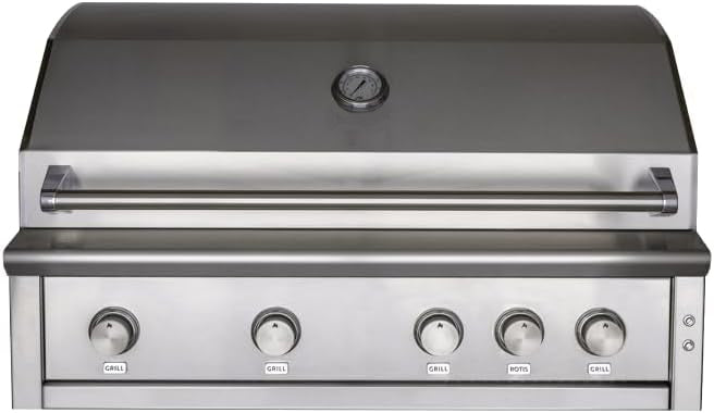 Professional 42-Inch 4 Burner Built-In Gas Grill With Rear Infrared Burner